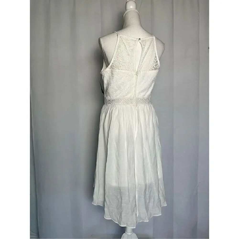 IZ Byer White Lace High Low Dress - Picture 3 of 12